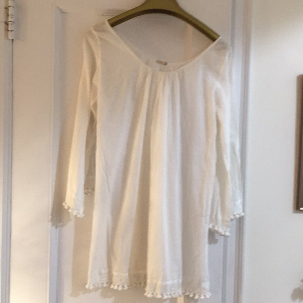 Mattis white beach dress